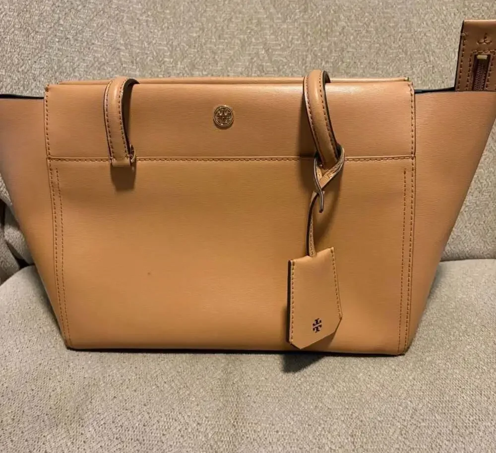 Tory Burch Tan Leather Tote